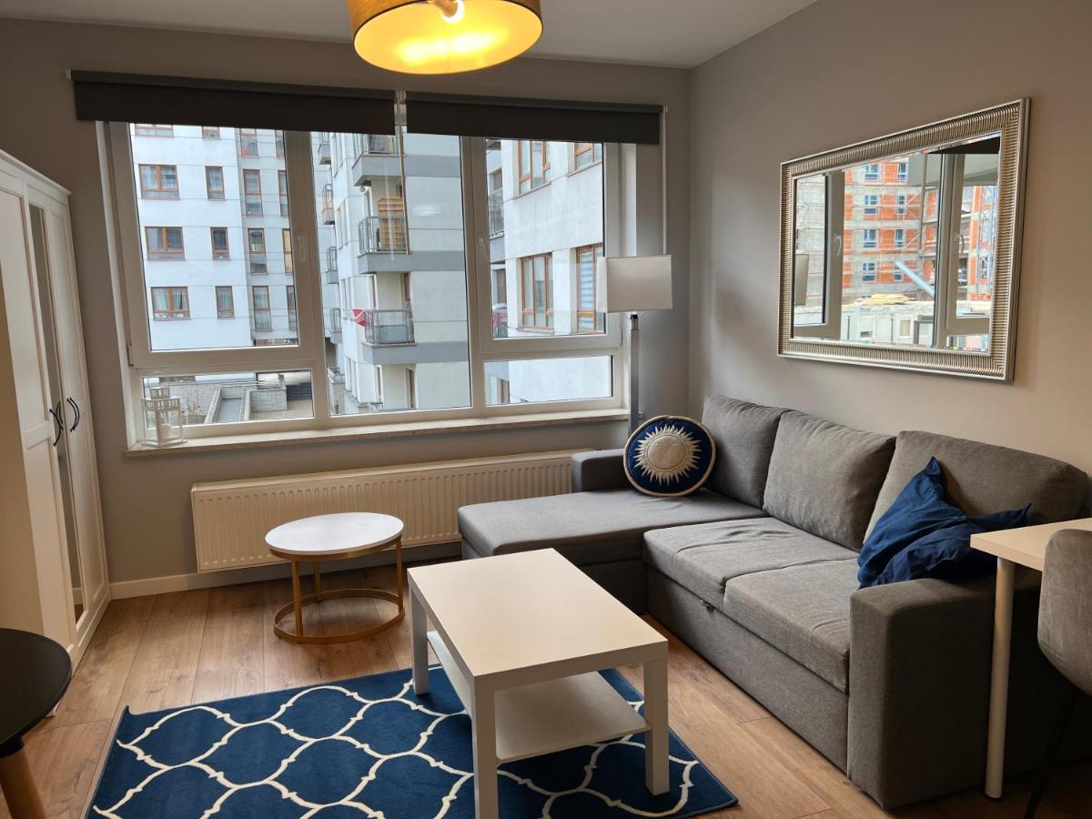 Krakowska Blue Studio Free Parking 2 Apartment Warsaw Exterior photo